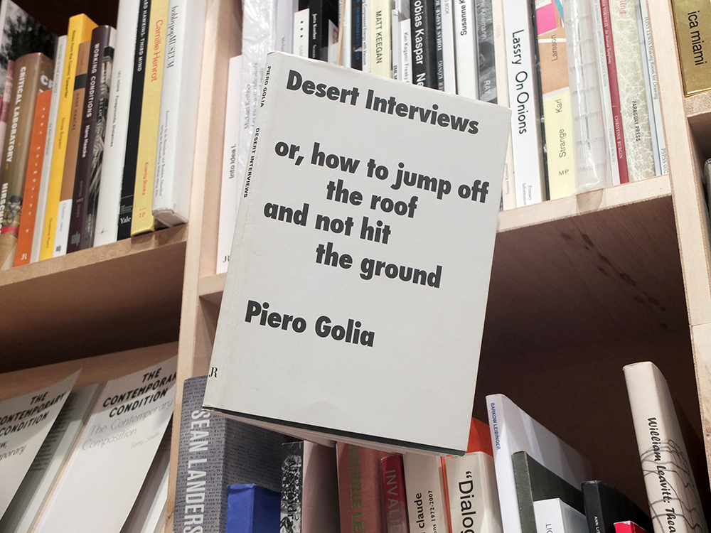 GOLIA, Piero - Desert Interviews