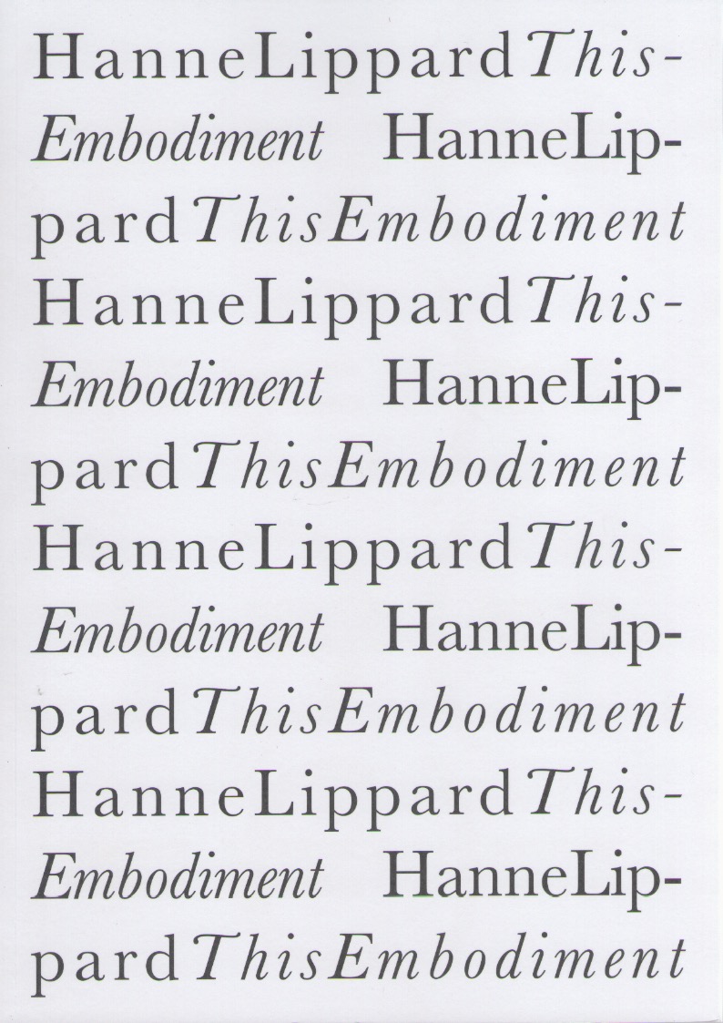 LIPPARD, Hanne - This Embodiment