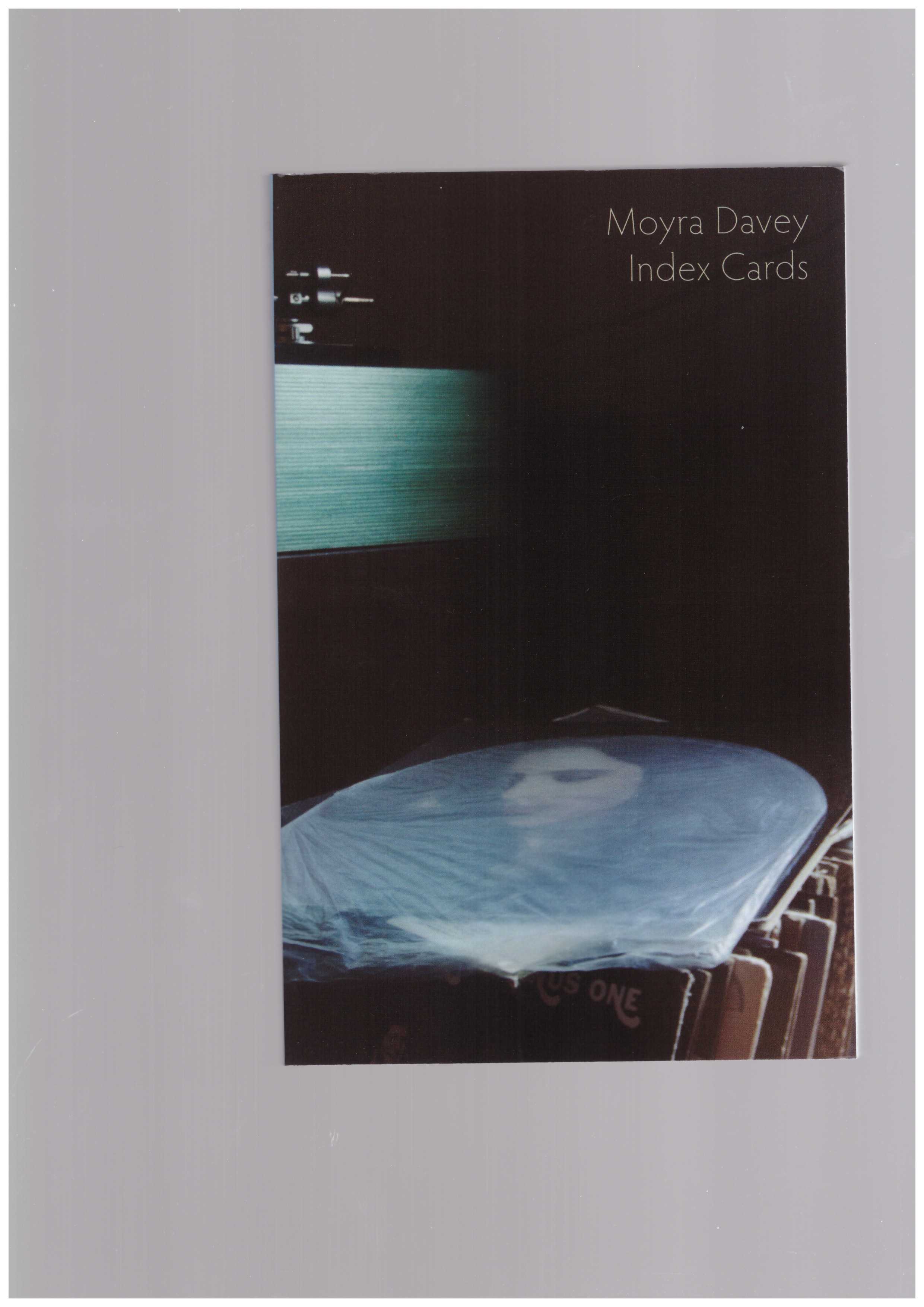 DAVEY, Moyra  - Index Cards