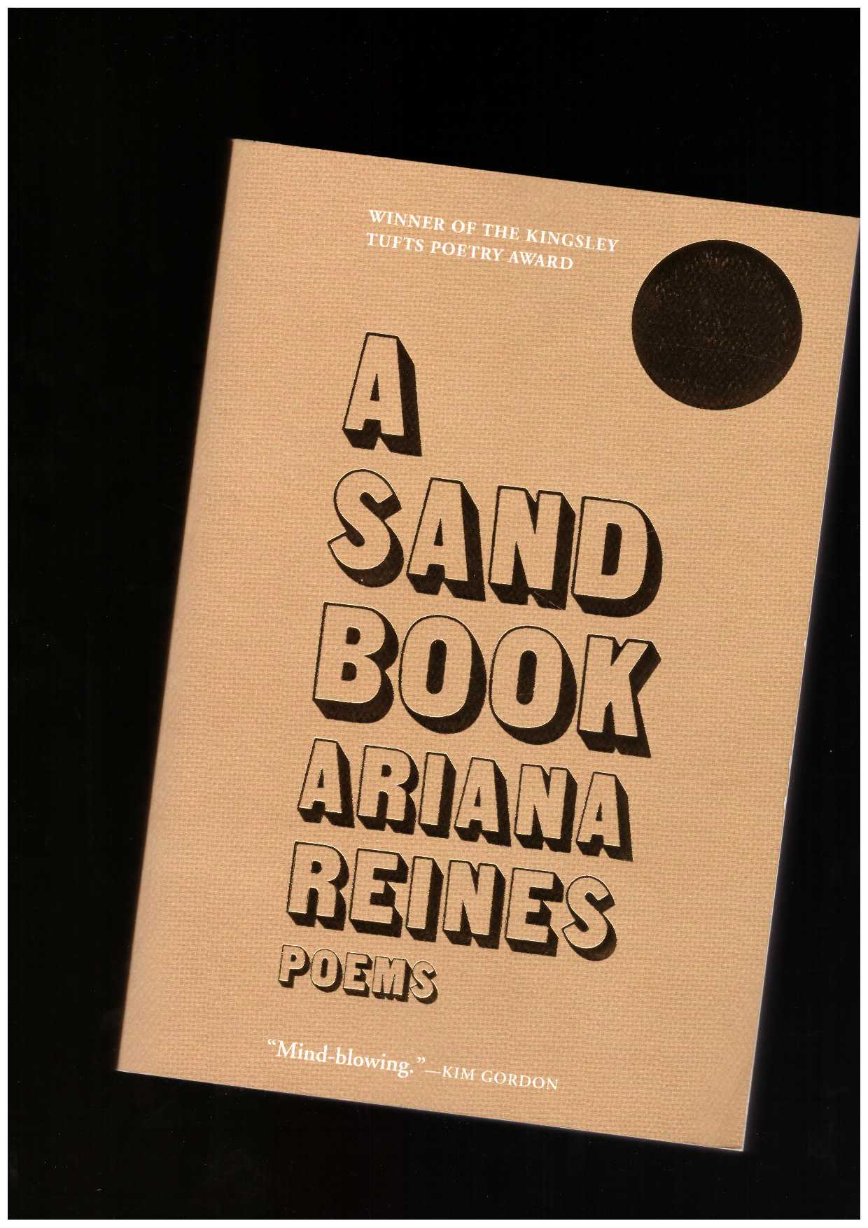REINES, Ariana - A Sand Book (US edition)