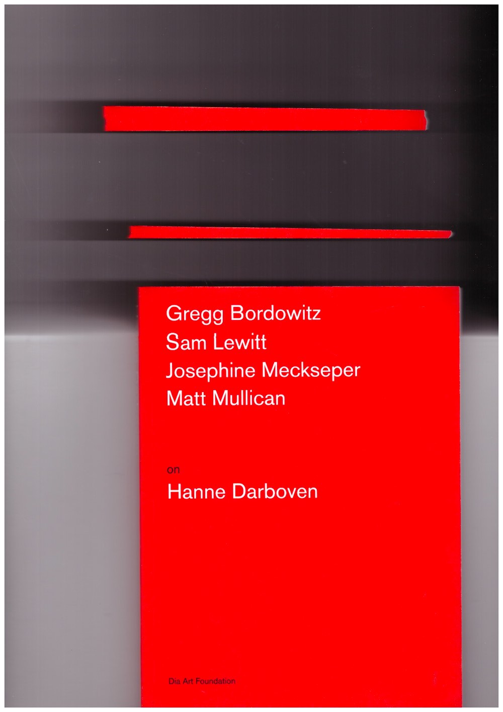 DARBOVEN, Hanne; HOBAN, Stephen (ed.); KIVLAND, Kelly (ed.); ATKINS, Katherine (ed.)  - Artists on Hanne Darboven