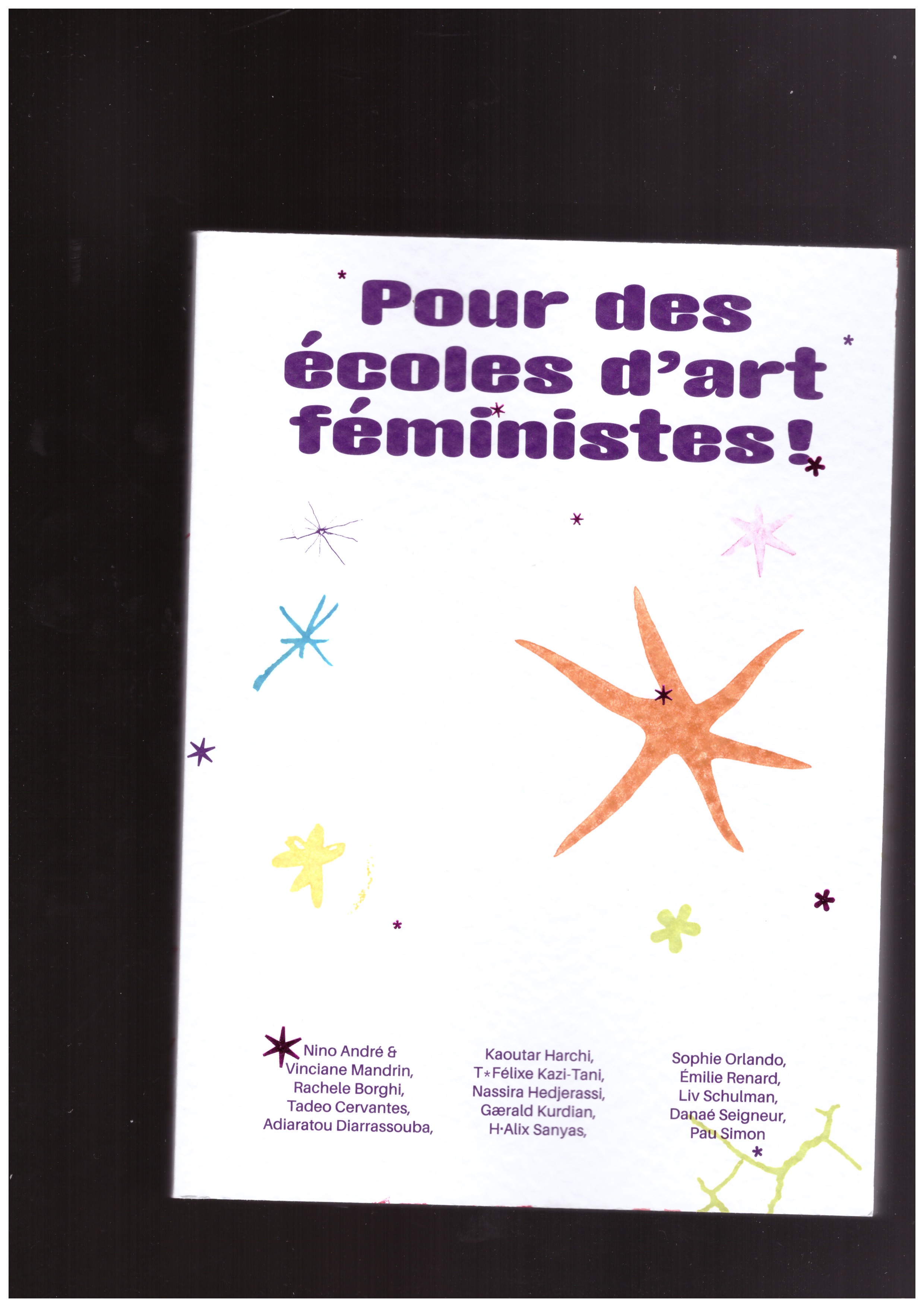 LAPALU, Sophie; MARTEL, Michèle (eds.) - Pour des écoles d'art féministes !