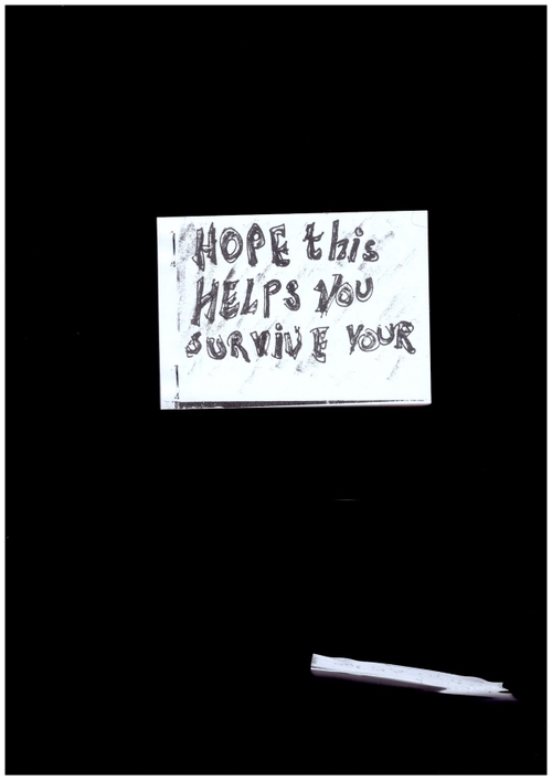 BUCHANAN, Beverly - Hope This Helps You Survive Your Gallery Visit (Bierke Verlag)