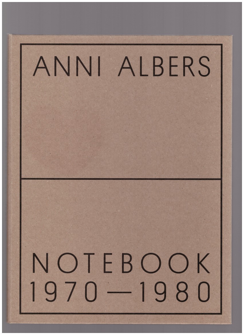 ALBERS, Anni - Notebook 1970–1980