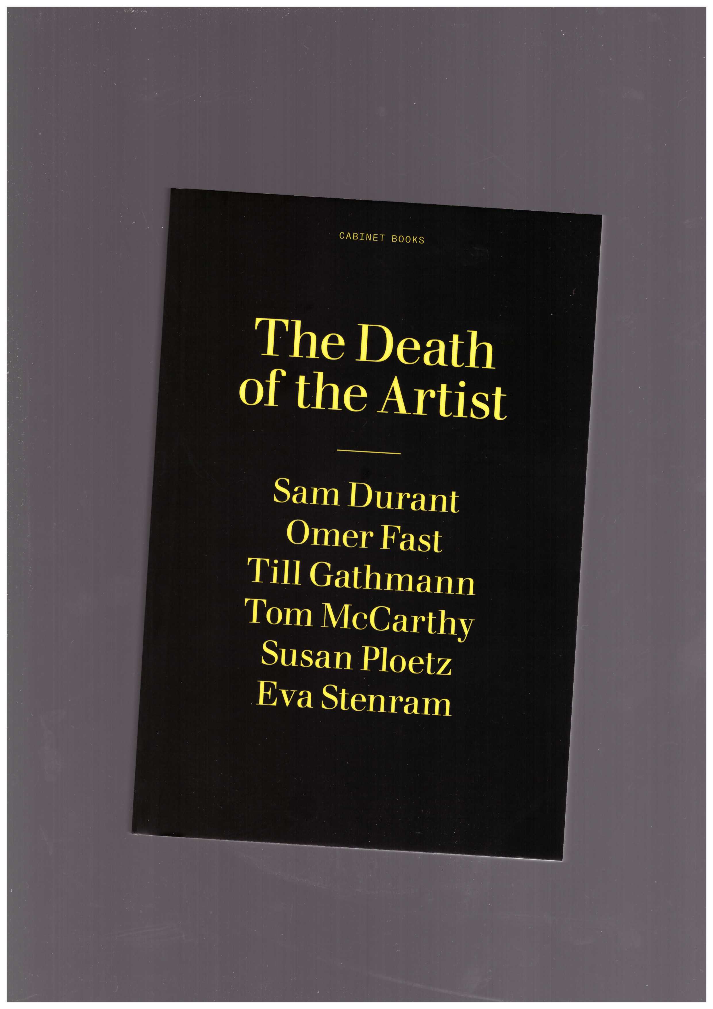 NAJAFI, Sina; KRISHNAMURTHY, Prem  - The Death of the Artist