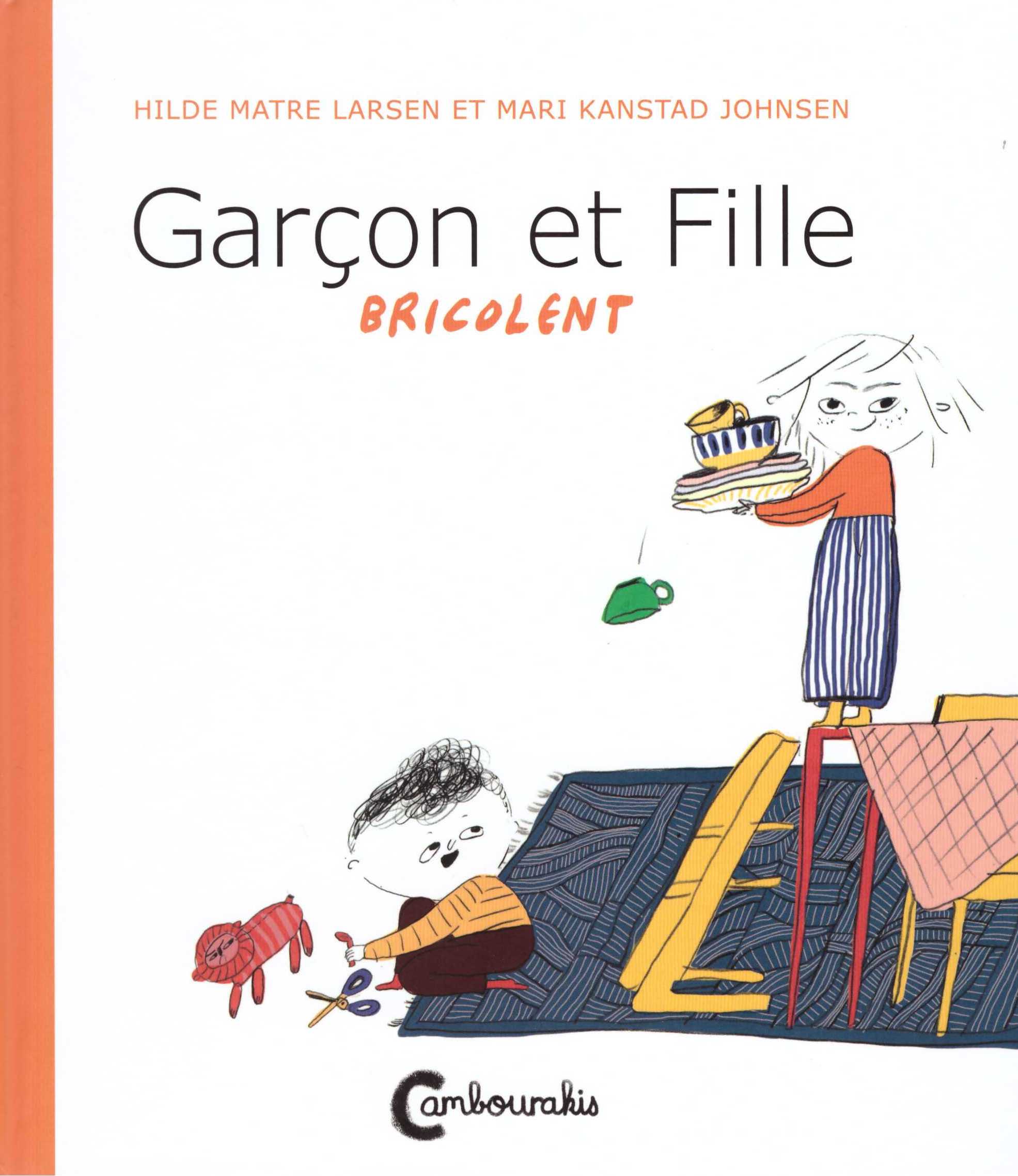 LARSEN, Hilde Matre; JOHNSEN, Mari Kanstad  - Garçon et fille bricolent