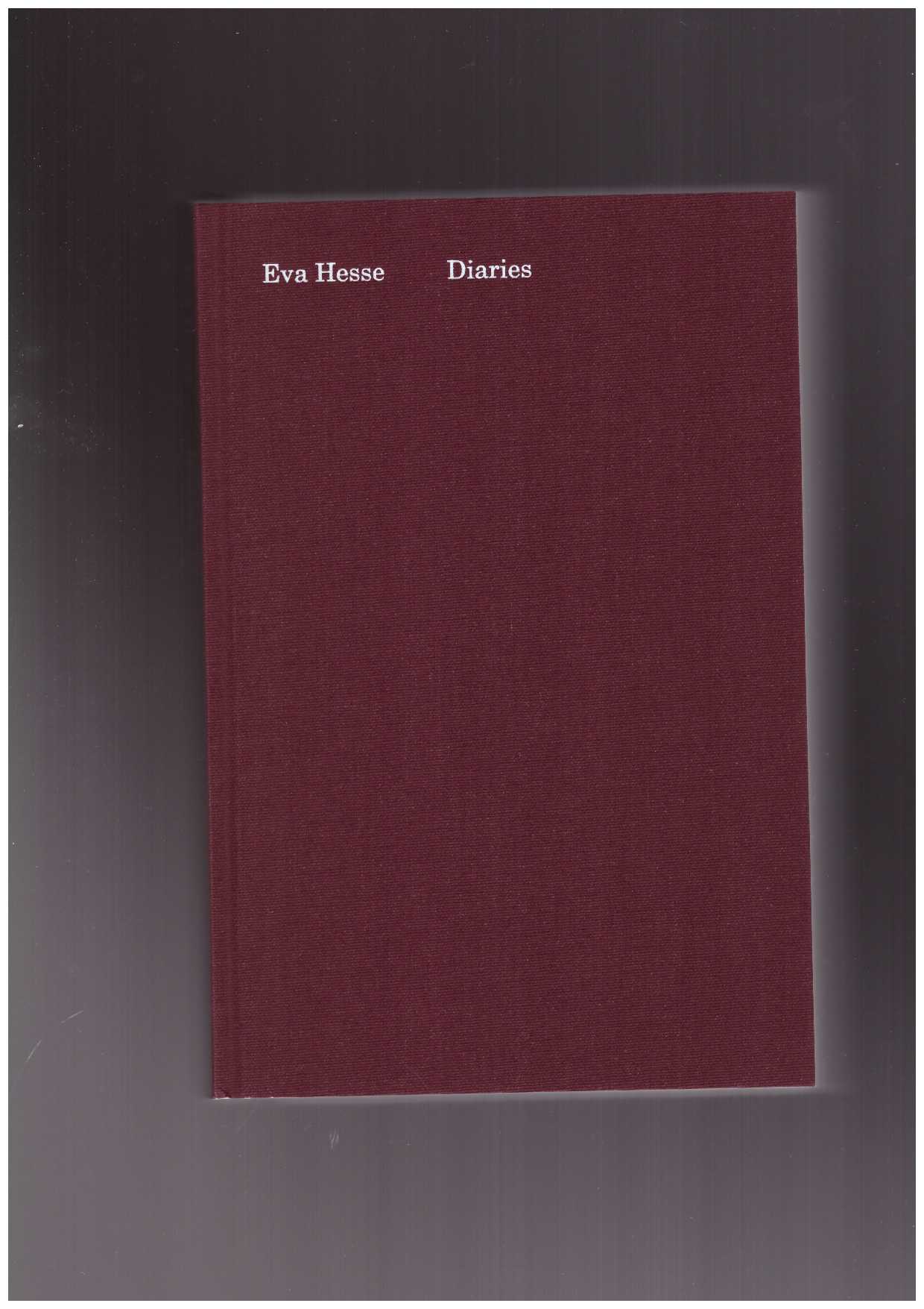 HESSE, Eva - Hesse: Diaries