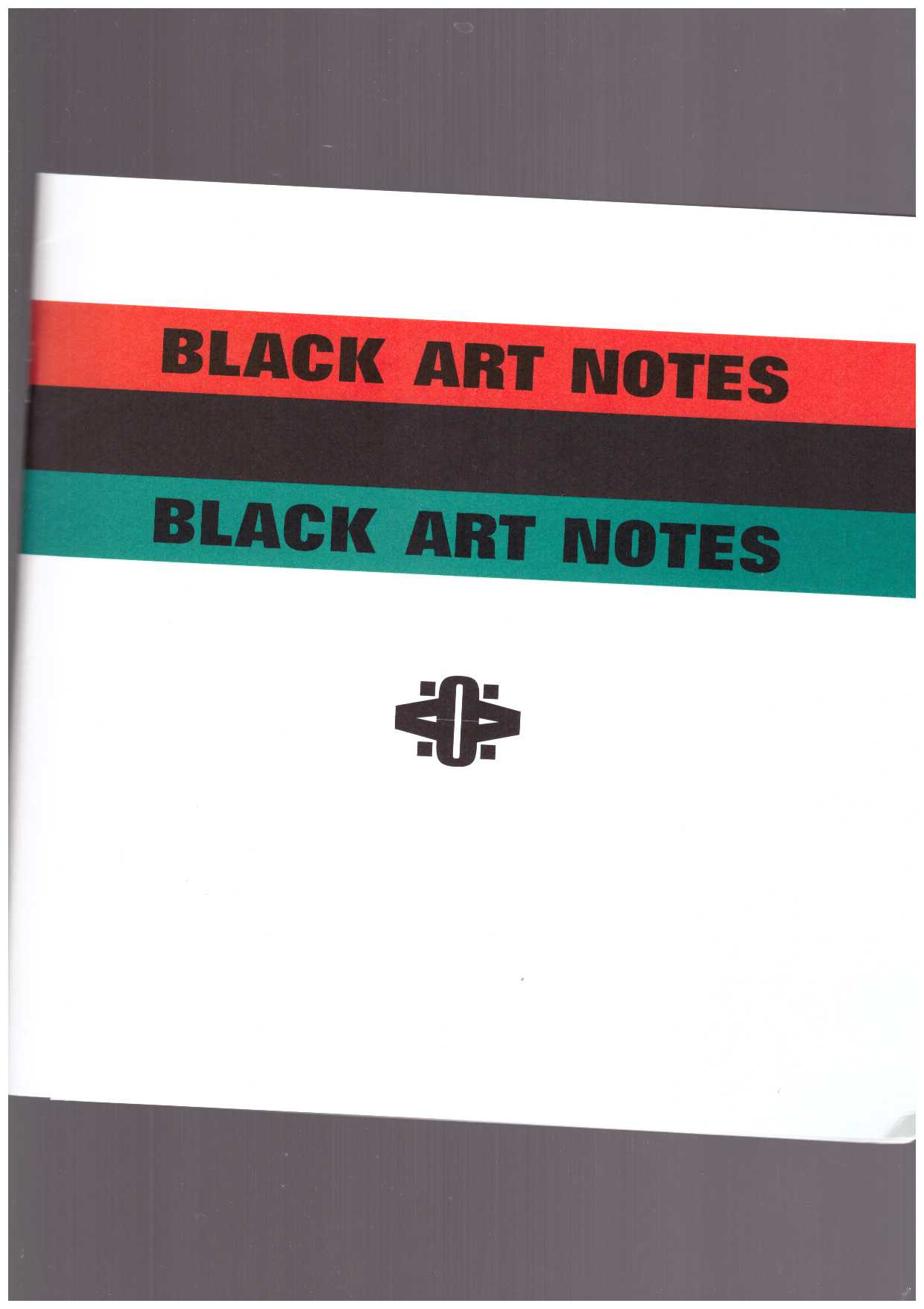 LLOYD, Tom (ed.) - Black Art Notes
