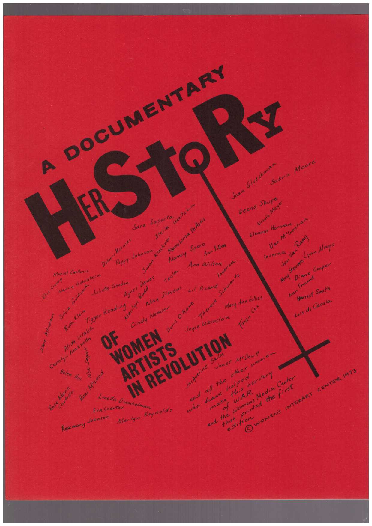 VALINSKY, Rachel (ed.) - A Documentary HerStory of Women Artists in Revolution