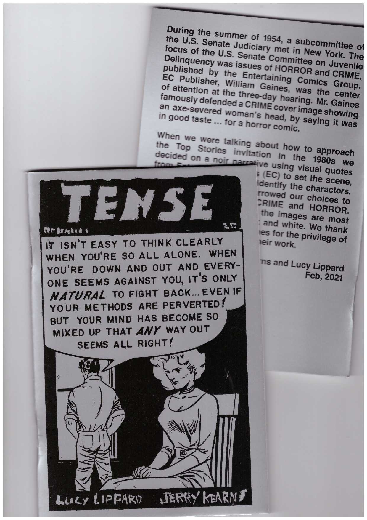 LIPPARD, Lucy; KEARNS, Jerry - Tense [2nd edition]