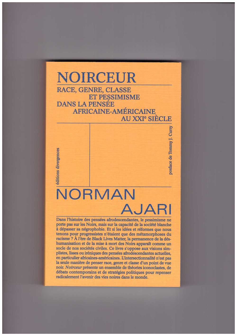 AJARI, Norman - Noirceur