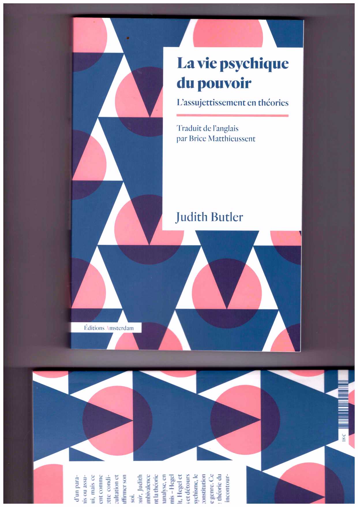 BUTLER, Judith - La vie psychique du pouvoir