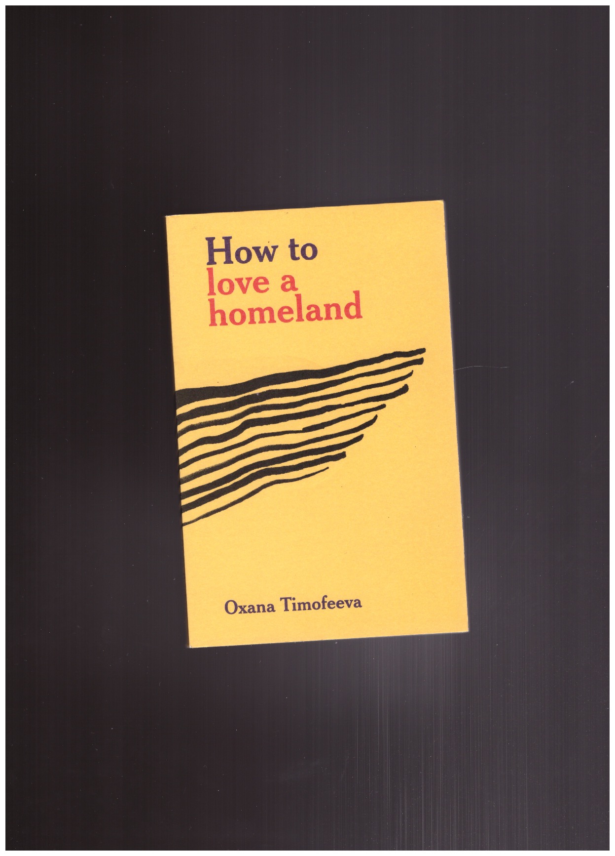 TIMOFEEVA, Oxana - How to love a homeland