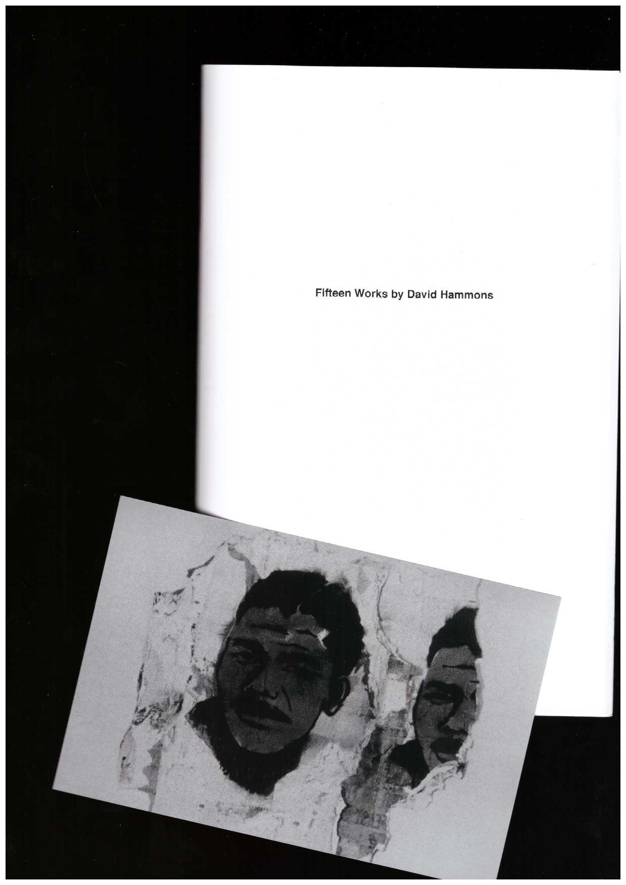 SORRELL, Kwamé (ed.) - Fifteen Works by David Hammonds