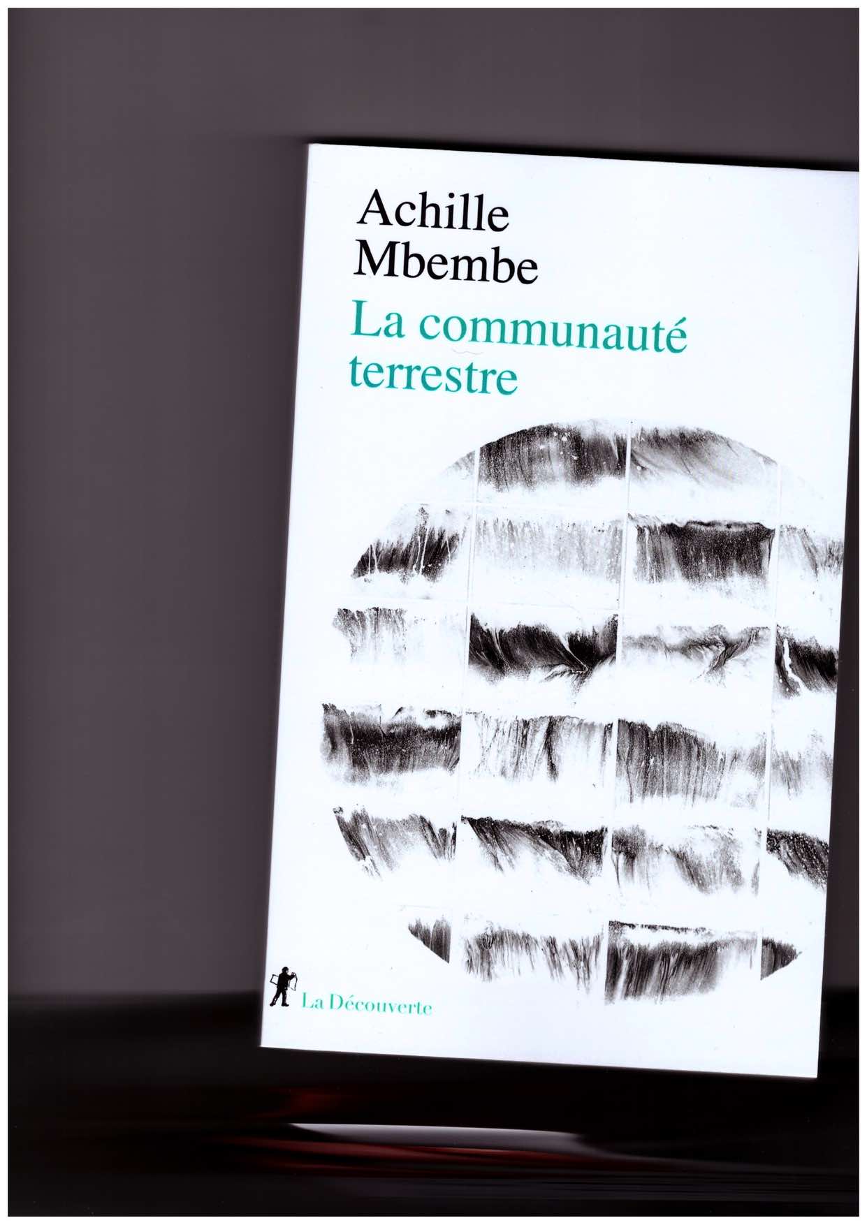 MBEME, Achille - La communauté terrestre