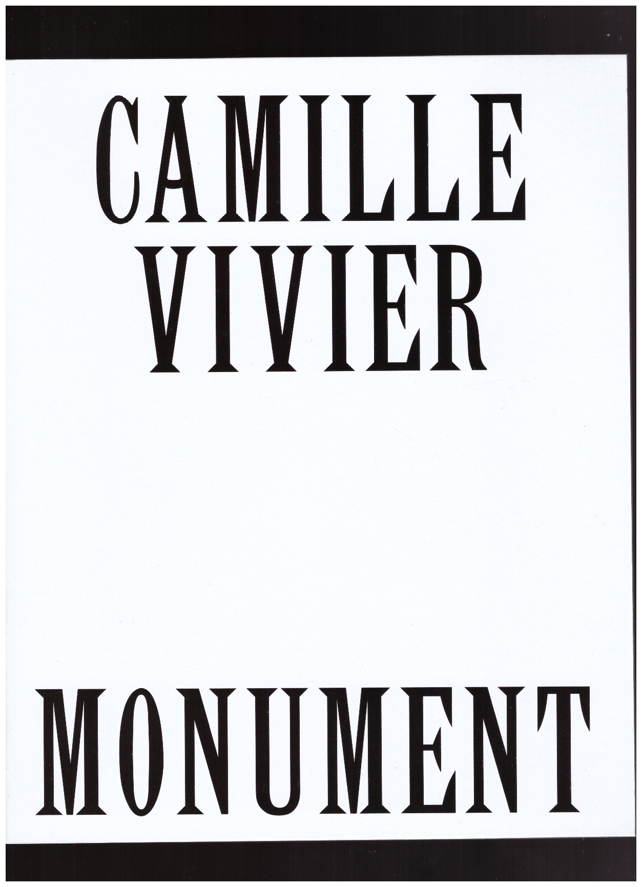 VIVIER, Camille - Monument