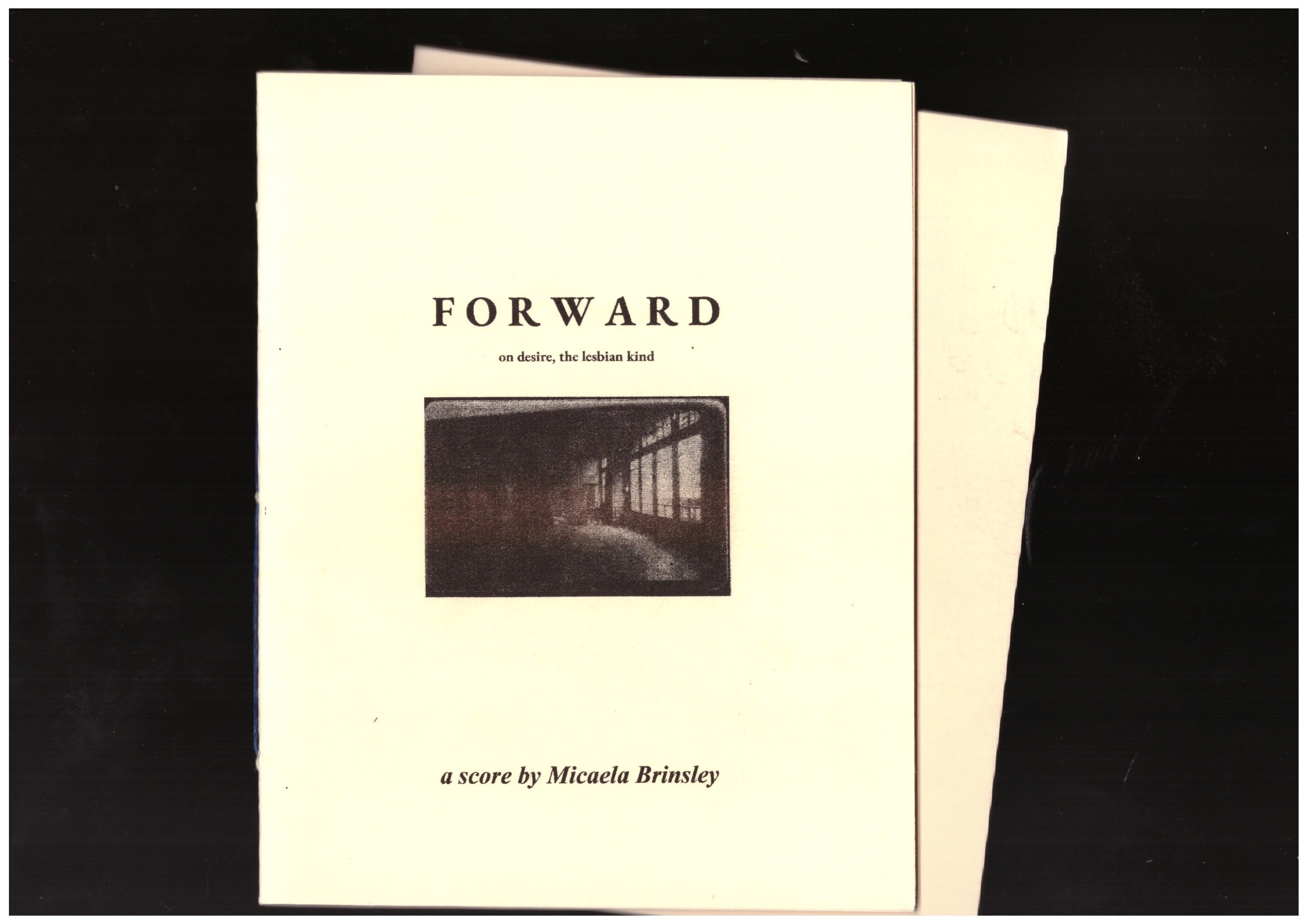 BRINSLEY, Micaela (ed.) - FORWARD: On Desire, the Lesbian Kind