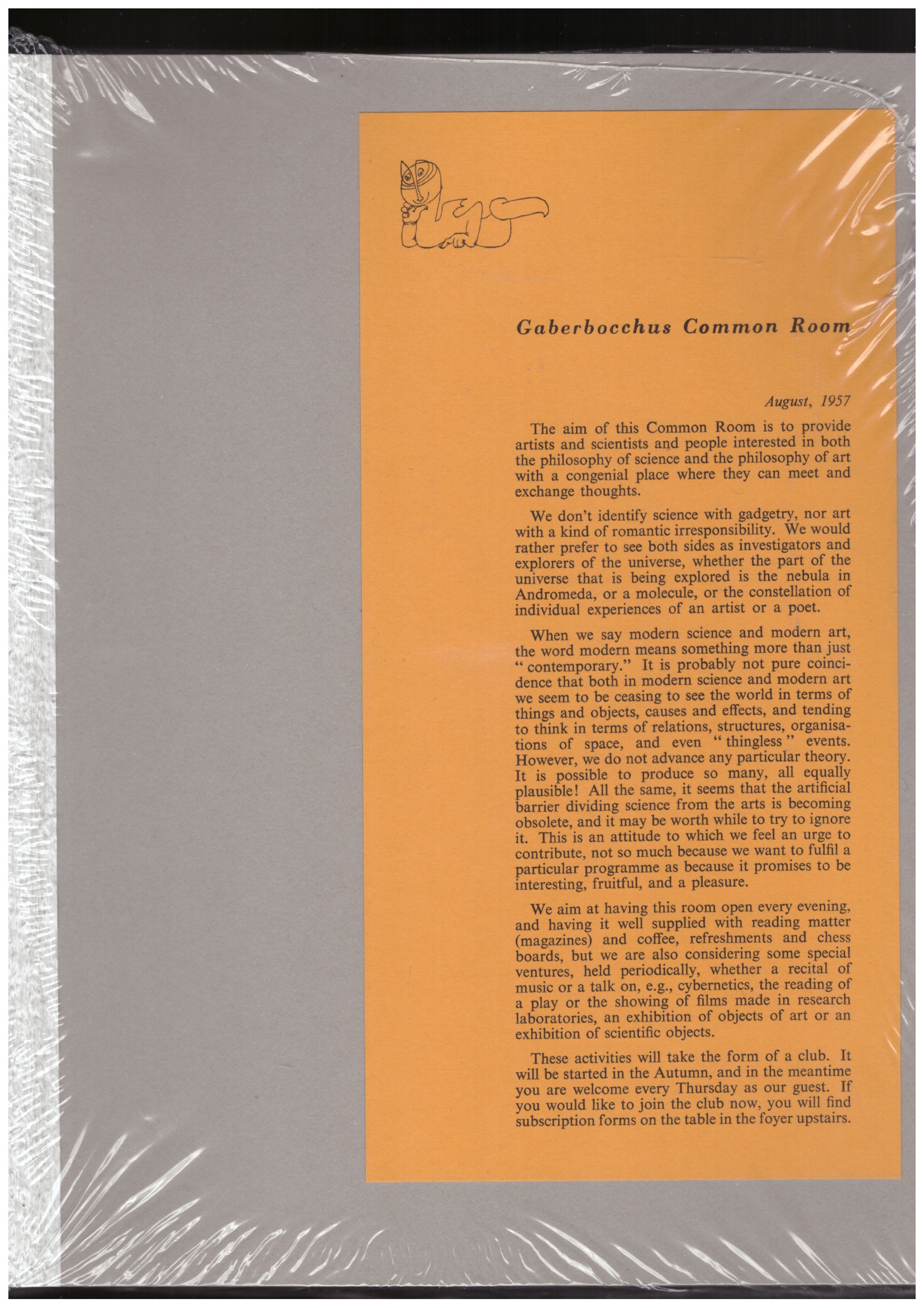 REICHARDT, Jasia  - Gaberbocchus Common Room