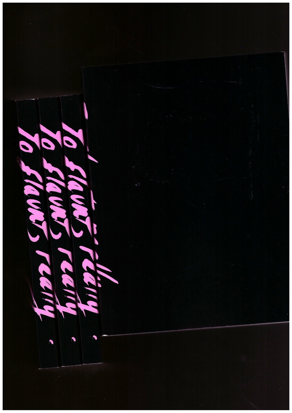  LAHAYE, Lieven (ed.)  - to flaunt, really