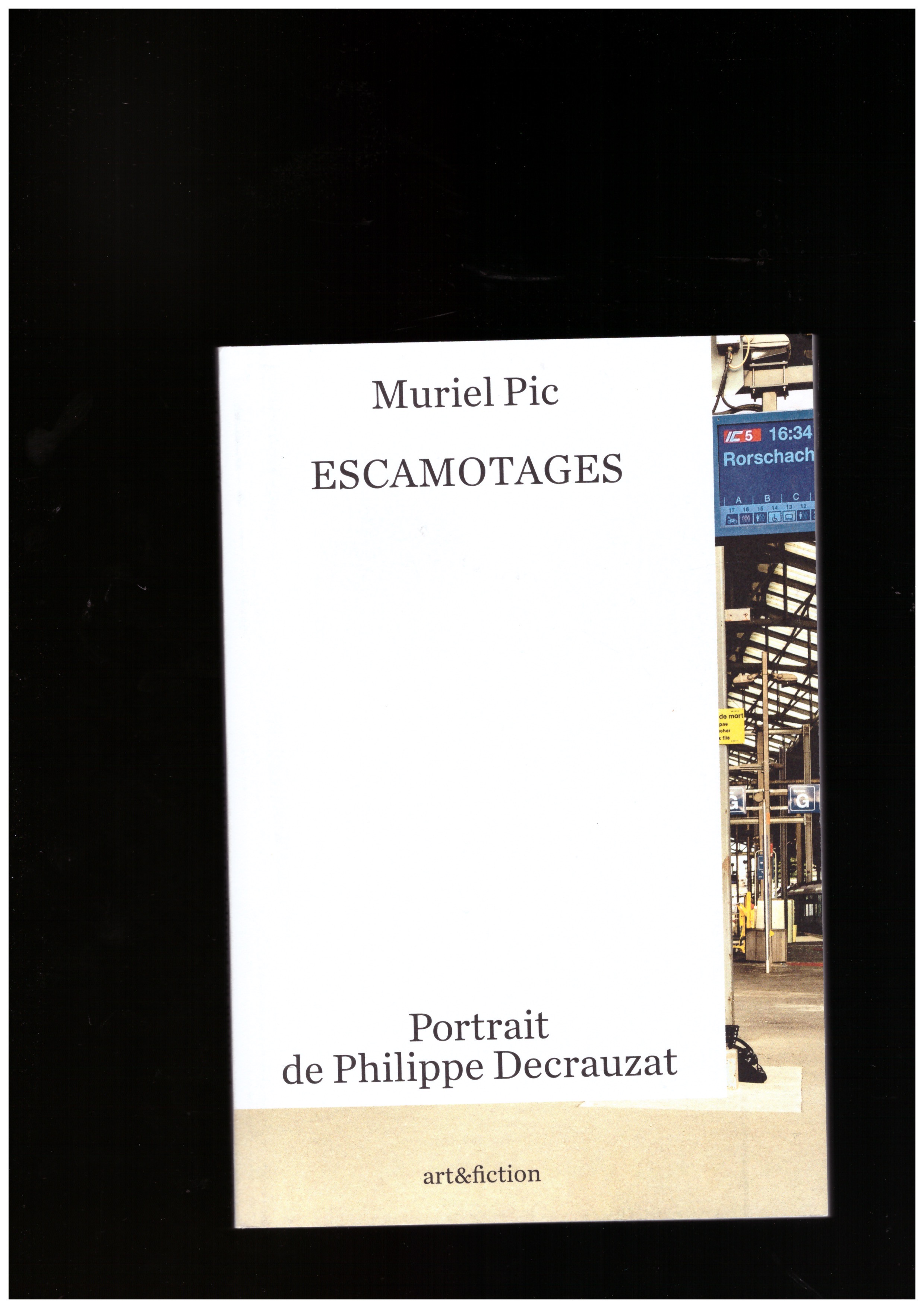 PIC, Muriel - Escamotages. Portrait de Philippe Decrauzat