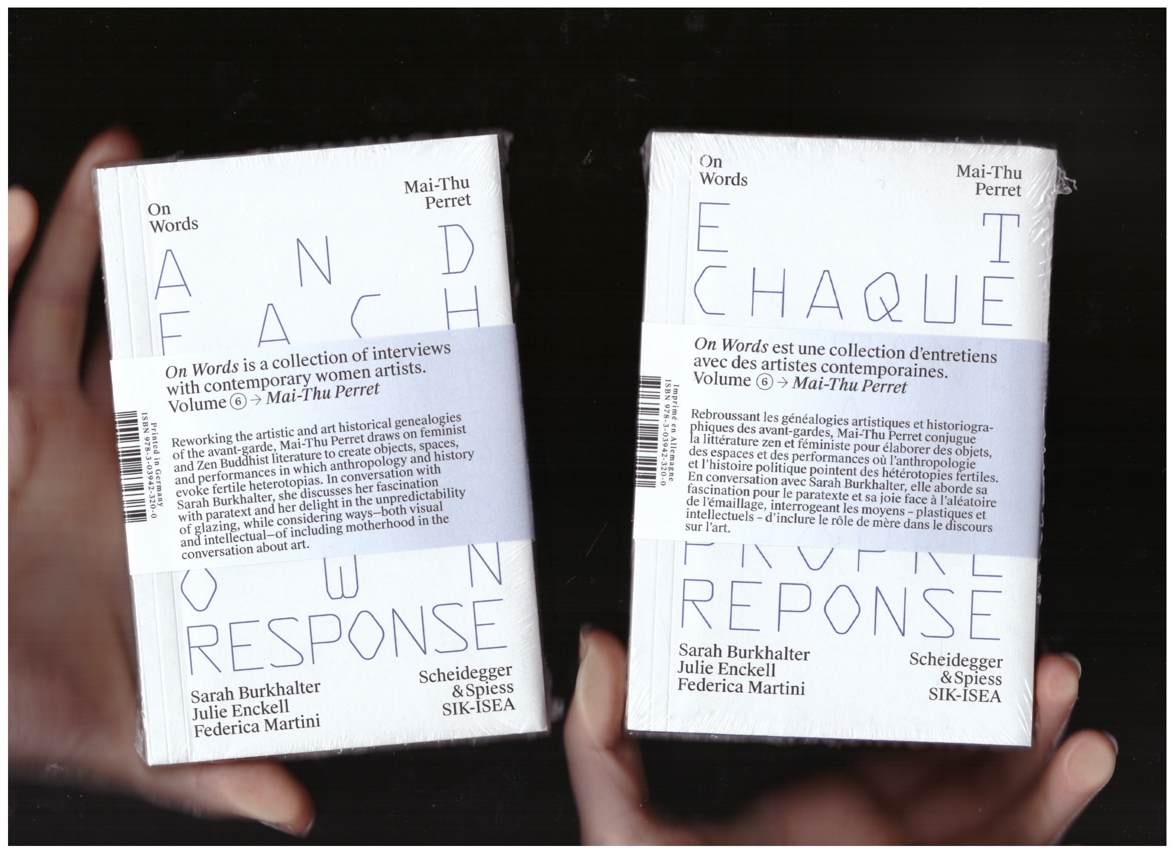 PERRET, Mai-Thu, BURKHALTER, Sarah, ENCKELL Julie, MARTINI Federica [eds] - Mai-Thu Perret - And Each Moment Has Its Own Response