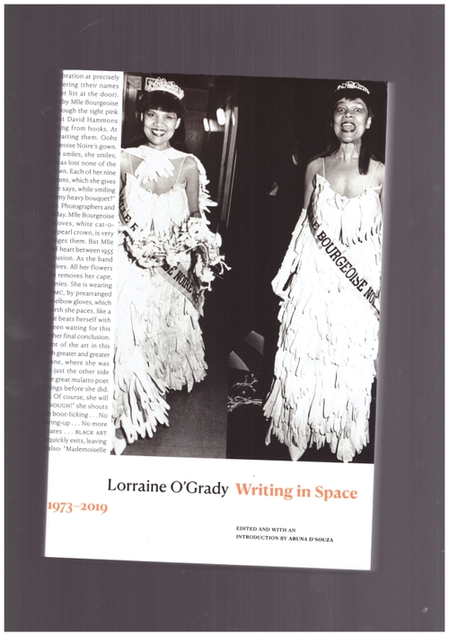 O'GRADY, Lorraine - Writing in Space, 1973–2019 (Duke University Press)