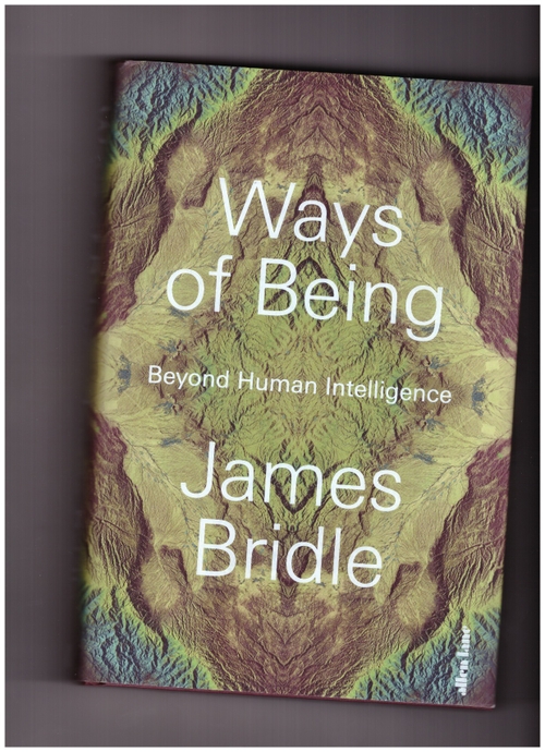 BRIDLE, James - Ways of Being (allen lane)