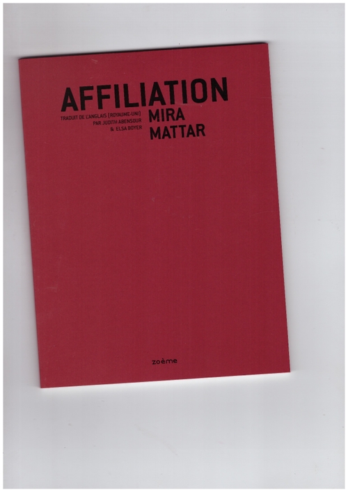MATTAR, Mira - Affiliation (Zoème)