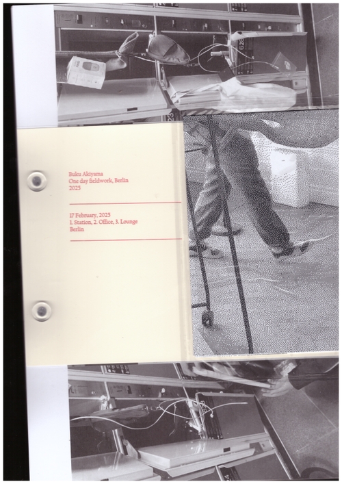 AKIYAMA, Buku - One day fieldwork, Berlin (Device)