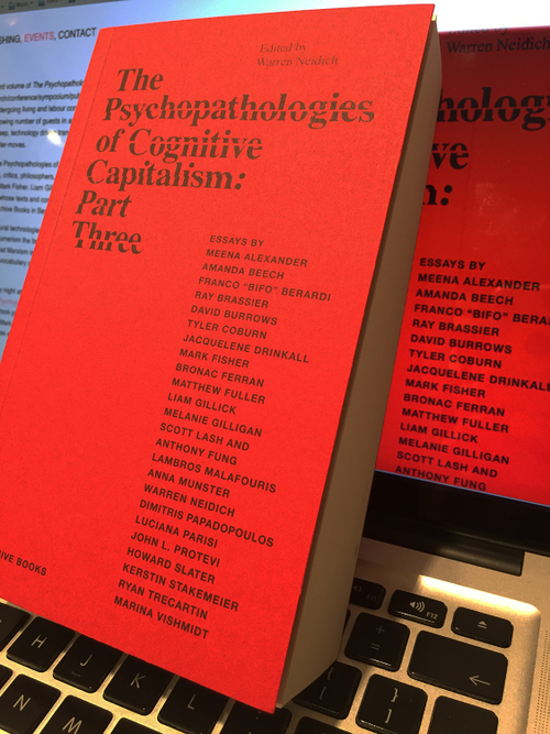 BOOK LAUNCH The Psychopathologies of Cognitive Capitalism Part Three, with Warren Neidich