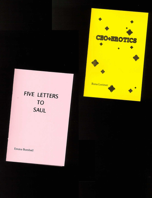 Presage Pamphlet Serie Reading #3 Emma Bombail, Rona Lorimer
