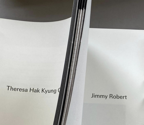 “distinguish the limit from the edge” with Jimmy Robert