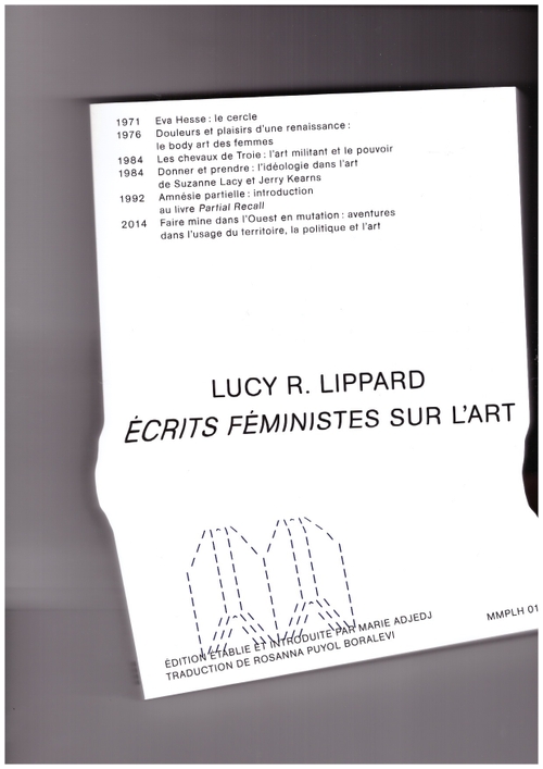 Ecrits féministes sur l'art... Lucy R. Lippard !