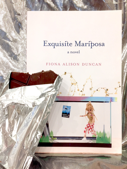 Booklaunch } Exquisite Mariposa, a novel by Fiona Alison Duncan